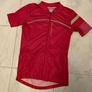 Gore bike wear Cycling pink Jersey    Back pockets.  EUC!